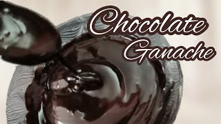 Chocolate Ganache Recipe With Cocoa Powder  How To Make Perfect Chocolate Ganache Recipe [upl. by Julieta926]