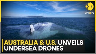 Underwater Drones Australias Ghost Shark and Americas Manta Ray  Latest News  WION [upl. by Evey]