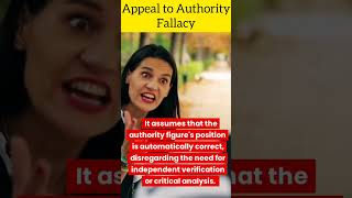 Appeal to Authority Fallacy [upl. by Halvaard]