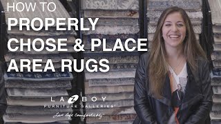 How to Properly Choose amp Place an Area Rug [upl. by Chauncey]