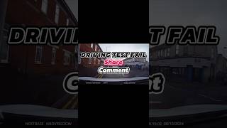 DRIVING TEST FAIL ❌ drivingfails drivingtest fail drivingtestuk drivingtestfail baddrivers [upl. by Eylloh]