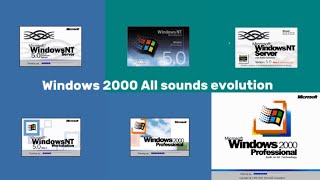 Windows NT 502000 all sounds  betaextended [upl. by Nylodnew]