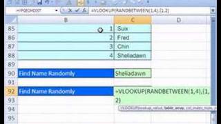 Excel Lookup Series 5 VLOOKUP Function 5th Example [upl. by Mobley341]