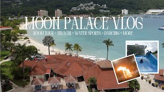 Moon Palace Resorts  Jamaica Staycation Vlog  Weekend Getaway  Room Tour  Momo Hibachi [upl. by Nrubloc]