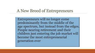 Emerging Trends in Entrepreneurship [upl. by Shultz824]