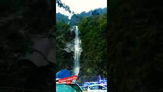 Gangtok leaching waterfall 😍🥰🤩travel viralvideo nature youtube song [upl. by Rede559]