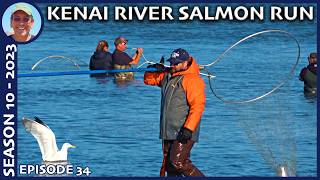 Unbelievable footage of Kenais Salmon Run frenzy  Season 10 2023 Episode 34 [upl. by Fuld]