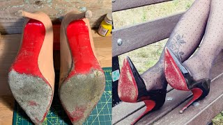 Well worn pointed stilettos collection [upl. by Yettie78]