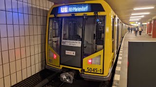 UBahn Berlin  Mitfahrt in der U6 von AltMariendorf bis Reinickendorfer Straße im H01 50451 [upl. by Eizzo548]