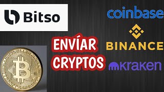 como ENVIAR Criptomonedas de Bitso a OTRA Wallet Binance  Coinbase  Kraken [upl. by Stark]