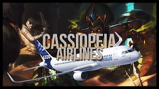 HUGE CASSIOPEIA BALLZ  Cassiopeia Airlines [upl. by Adnawad792]