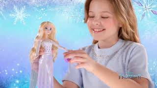 „Disney Frozen Spin amp Reveal“ Elzos ir Anos siurprizų rinkiniai [upl. by Alliuqahs]