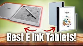 Top 5 E Ink Tablets of 2024 Best Picks for Reading amp NoteTaking [upl. by Coffin]