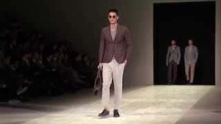 Giorgio Armani  2015 Spring Summer Menswear Collection [upl. by Alleris]