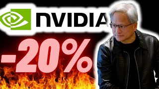 NVIDIA Has Crashed 20 From All Time Highs  GREAT Time To BUY  NVDA Stock Analysis [upl. by Jordana566]