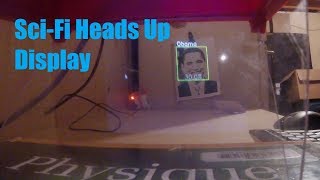 Raspberry Pi Facial Recognition Heads Up Display [upl. by Refeinnej543]