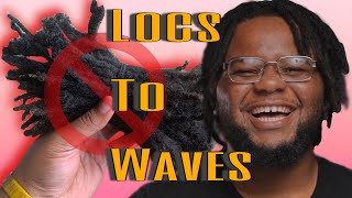 From Locs to Waves My 2Year Transformation Journey 🙌🏾 [upl. by Kcarb]