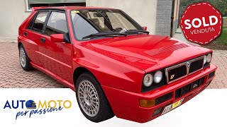 LANCIA DELTA HF INTEGRALE 8V EVO 1  Venduta [upl. by Ymmij]