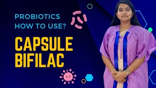 BIFILAC Capsule PROBIOTICS  Uses Explained in Tamil  மருந்தை பற்றி அறிவோம் [upl. by Dorcy]