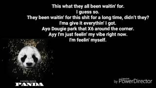 Desiigner  Panda Lyrics [upl. by Asirehc]