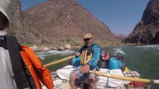 Horn Creek Rapid Grand Canyon [upl. by Kilby927]