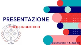 Presentazione LICEO LINGUISTICO [upl. by Burck]