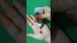 😍 How to make dropper Mehndi Cone youtube shorts mehndi mehndidesign mehndikadiesain [upl. by Notkcorb]