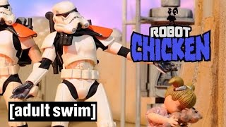 4 Classic Gary The Stormtrooper Moments  Robot Chicken Star Wars  Adult Swim [upl. by Nitsur]