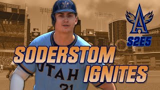 Soderstrom Ignites The Offense  MLB The Show 24 Utah Avengers Franchise  S2E5 [upl. by Lilias]