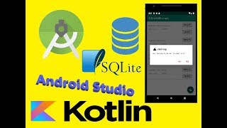 Part1 SQLite Database and RecyclerView in Android Studio by Kotlin [upl. by Bettencourt]