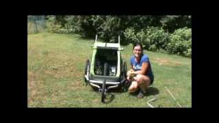 Croozer Kid for 2 3 in 1 stroller REVIEW [upl. by Taryn]