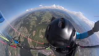 Paragliding Switzerland UTurn Vision [upl. by Anitsim947]