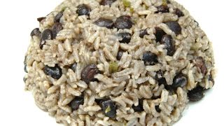 How to make Arroz Congri or Moros y Cristianos [upl. by Nihcas100]