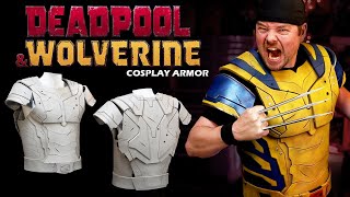 How to Make Wolverine Cosplay Chest Armor from Deadpool 3  FREE EVA Foam Templates  Part 1 [upl. by Nazler474]