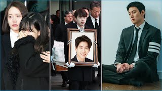 Kim Soo Hyun Ji Chang Wook Seo In Guk amp Many Stars Burst Crying Farewell at Song Jae Rim Funeral [upl. by Ada]