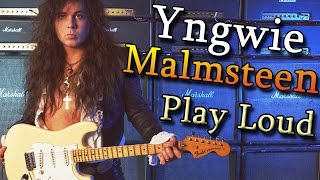 Yngwie Malmsteen Lesson  Play Loud the First Movement [upl. by Hurty]