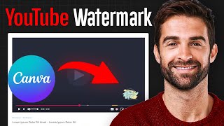 How to Create a Watermark for YouTube Videos on Canva 2024  Quick amp Easy Tutorial [upl. by Dewees692]