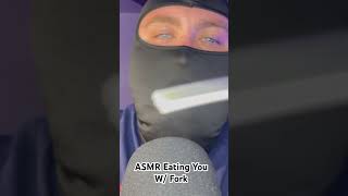 ASMR Eating You w Fork asmr asmrsounds relax gentletriggers asmrtriggers [upl. by Niawat419]