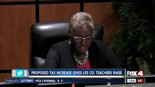 Lee County Teachers trying to get more pay [upl. by Ehrlich]