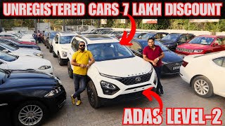 Unregistered Cars 7 Lakh Discount  Safari Harrier Superb Endeavour E250 A4 A6 XF Q5 GLC220 [upl. by Einiffit795]