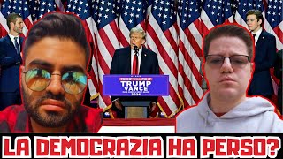 POST ELEZIONI USA DIBATTITO con un TRUMPIANO [upl. by Neros562]