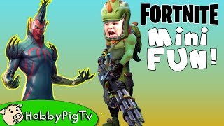 Fortnite Mini Fun by HobbyPigTV [upl. by Zendah]