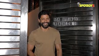 Farhan Akhtar Celebrates His Birthday With Shibani Dandekar Ritesh Sidhwani amp Other Celebs [upl. by Gage998]