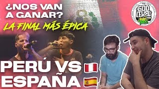 ¿NOS VAN A GANAR PERÚ VS ESPAÑA  LA FINALÍSIMA  REACCIÓN GOD LEVEL FEST PERÚ CON JAVILIN [upl. by Aititil502]