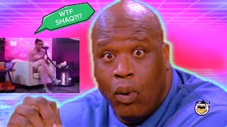 SHAQ MAKES ANGEL REESE UNCOMFORTABLE DID HE GO TO FAR [upl. by Gnil836]