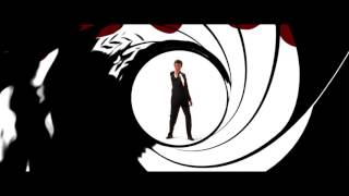 Pierce Brosnan in SPECTRE Gunbarrel [upl. by Eelrebma]