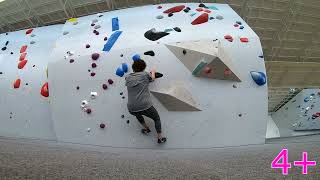 Boulderen bij boulderhal Monk in Hilversum [upl. by Grube]