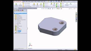 SolidWorks Tutorials  How to use the favorites folder feature [upl. by Etnomed]