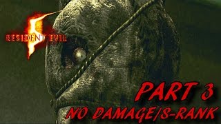 Resident Evil 5 HD Walkthrough SRank Part 3  Storage Facility  No Damage [upl. by Hoopes]