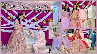 Ring Ceremony Vlog engaged 💍😍 Ft LaIncreibleIndia 😎 [upl. by Ri389]